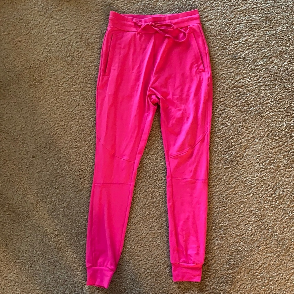 Pink Buff Bunny Joggers